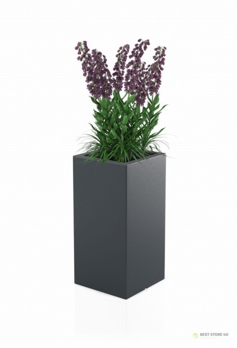 Designerska donica MONUMO TOWER POT Antracyt