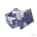 Pudełko kartonowe MAXI PATCHWORK JEANS