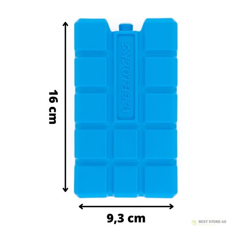 Wkład mrożący 2 x 400 ml Kamai Coolbox do lodówek turystycznych, kolor niebieski Wkład mrożący 2 x 400 ml Kamai Coolbox do lodówek turystycznych, kolor niebieski