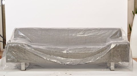 Folia ochronna 4-osobowa kanapa 335|3 x 137|2cm GRUBA 50 mikronów