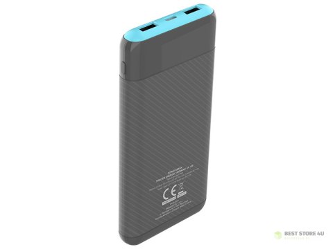 Power bank TRACER EnerGo 10000mAh gray/blue Power bank TRACER EnerGo 10000mAh gray/blue