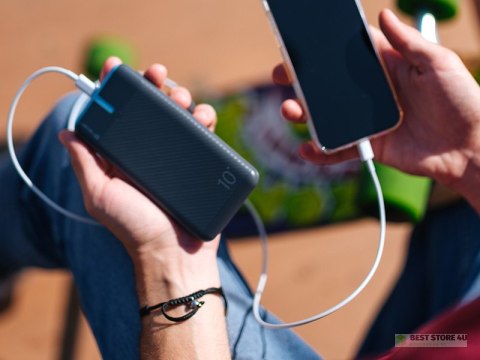 Power bank TRACER EnerGo 10000mAh gray/blue Power bank TRACER EnerGo 10000mAh gray/blue