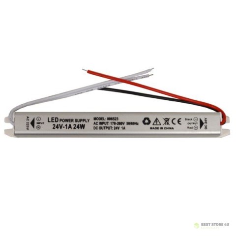 Zasilacz Led Super Slim 12V 24W IP67