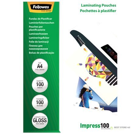 Fellowes | Lamination pouches | 216 x 303 mm