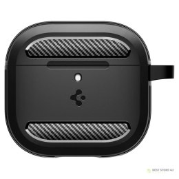 Spigen Rugged Armor - Etui do Apple AirPods 4 (Matte Black)