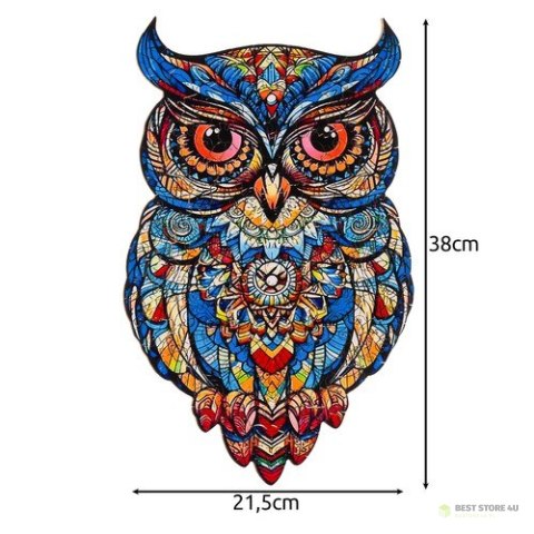 Układanka drewniana- puzzle Kruzzel 24551 Układanka drewniana- puzzle Kruzzel 24551