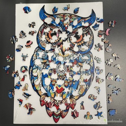 Układanka drewniana- puzzle Kruzzel 24551 Układanka drewniana- puzzle Kruzzel 24551