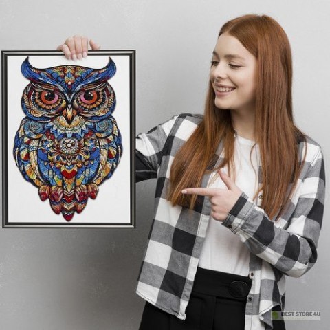 Układanka drewniana- puzzle Kruzzel 24551 Układanka drewniana- puzzle Kruzzel 24551