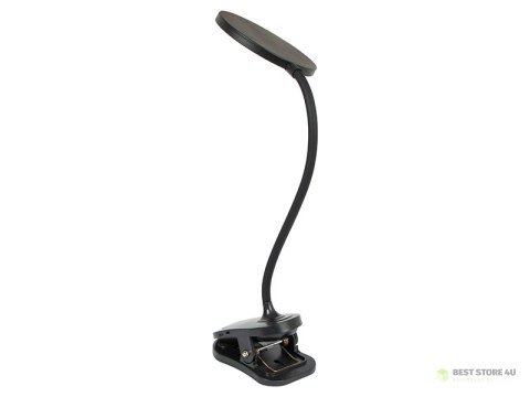 44-165# Lampka biurkowa led lb-20 z klipsem czarna 44-165# Lampka biurkowa led lb-20 z klipsem czarna