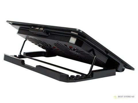 66-368# Podstawka chłodząca laptop 2 fan samba red 66-368# Podstawka chłodząca laptop 2 fan samba red
