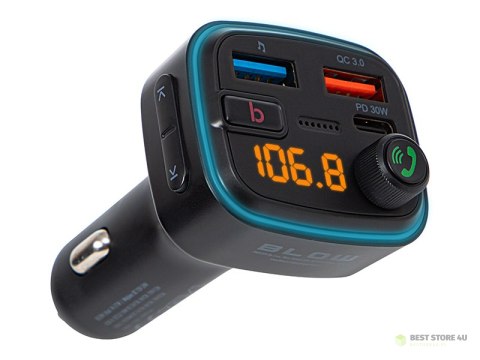 74-177# Transmiter fm blow bluetooth5.3+qc3.0 +pd 30w