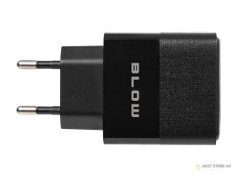 76-021# Ładowarka sieciowa gniazdo usb + usb-c qc+pd 20w