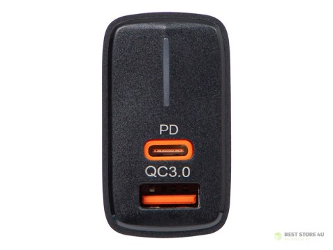 76-021# Ładowarka sieciowa gniazdo usb + usb-c qc+pd 20w 76-021# Ładowarka sieciowa gniazdo usb + usb-c qc+pd 20w