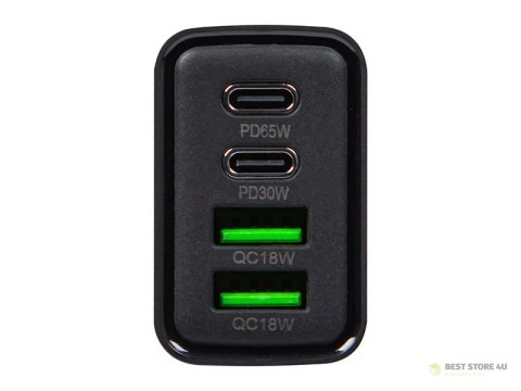 76-023# Ładowarka sieciowa gniazdo usbx2 + usb-c qc+pd 65w 76-023# Ładowarka sieciowa gniazdo usbx2 + usb-c qc+pd 65w