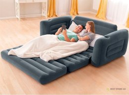 Sofa dmuchana rozkładana duże łóżko materac 2w1 INTEX 66552