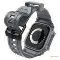 Spigen Rugged Armor Pro - Pasek z obudową do Apple Watch 10 46 mm (Dark Grey)