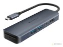 Hyper HyperDrive EcoSmart Gen.2 Universal USB-C 6-in-1 Hub w 100 W PD Power Pass-thru