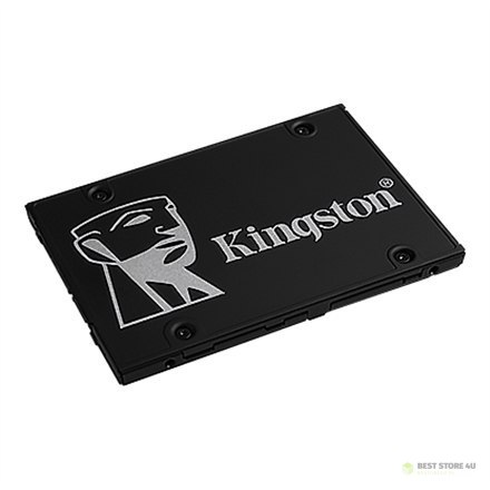 Kingston | KC600 | 256 GB | Format SSD 2,5" | Interfejs SSD SATA | Prędkość odczytu 550 MB/s | Prędkość zapisu 500 MB/s Kingston | KC600 | 256 GB | Format SSD 2,5" | Interfejs SSD SATA | Prędkość odczytu 550 MB/s | Prędkość zapisu 500 MB/s