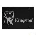 Kingston | KC600 | 512 GB | SSD form factor 2.5" | SSD interface SATA | Read speed 550 MB/s | Write speed 520 MB/s