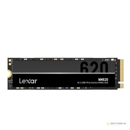 Lexar | M.2 NVMe SSD | LNM620 | 1000 GB | Format SSD M.2 2280 | Interfejs SSD PCIe Gen3x4 | Prędkość odczytu 3300 MB/s | Prędkoś