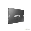 Lexar | NS100 | 512 GB | Format SSD 2,5" | Interfejs SSD SATA III | Prędkość odczytu 550 MB/s | Prędkość zapisu MB/s