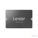 Lexar | NS100 | 512 GB | Format SSD 2,5" | Interfejs SSD SATA III | Prędkość odczytu 550 MB/s | Prędkość zapisu MB/s