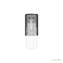 Lexar | Pendrive | JumpDrive S60 | 64 GB | USB 2.0 | Czarny/Fioletowy