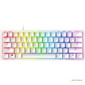 Razer | Huntsman Mini 60% | Klawiatura dla graczy | Optyczna | Podświetlenie LED RGB | US | Mercury | Przewodowa