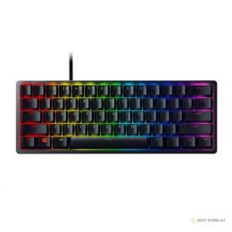 Razer | Huntsman Mini | Klawiatura dla graczy | Podświetlenie LED RGB | US | Czarna | Przewodowa | m | Liniowa optyczna RED