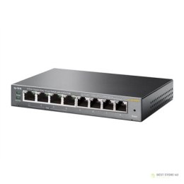 TP-LINK | Smart Switch | TL-SG108PE | Web Managed | Desktop | Porty 1 Gb/s (RJ-45) w ilości 4 | Porty PoE w ilości 4 | Porty PoE