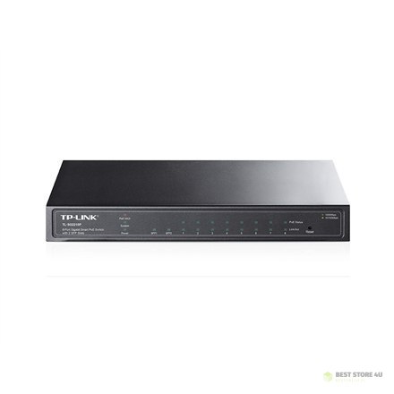 TP-LINK | Switch | TL-SG2210P | Web Managed | Desktop | Ilość portów 1 Gb/s (RJ-45) | Ilość portów SFP 2 | Ilość portów PoE 8 |