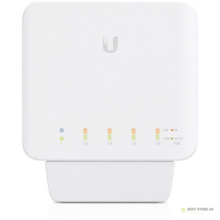 Ubiquiti USW-Flex Indoor/outdoor 5Port Poe Gigabit Switch with 802.3bt Input Power Support Ubiquiti