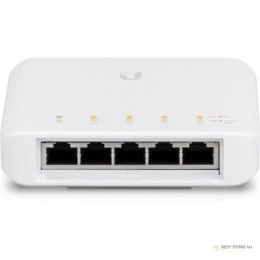 Ubiquiti USW-Flex Indoor/outdoor 5Port Poe Gigabit Switch with 802.3bt Input Power Support Ubiquiti