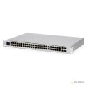 Ubiquiti | UniFi Switch | USW-48-POE | Managed L2 | Rackmountable | Mbit/s | 1 Gbps (RJ-45) ports quantity 48 | MU-MiMO | SFP po