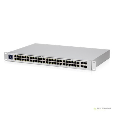 Ubiquiti | UniFi Switch | USW-48-POE | Managed L2 | Rackmountable | Mbit/s | 1 Gbps (RJ-45) ports quantity 48 | MU-MiMO | SFP po