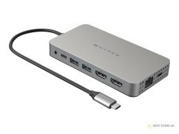 Uniwersalna Stacja Dokująca HyperDrive USB-C 10w1 z Podwójnym HDMI i Portami Ethernet LAN (RJ-45) 1 | Ilość Portów HDMI 2