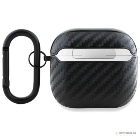 BMW PU Carbon M Collection - Etui AirPods 4 (czarny) BMW PU Carbon M Collection - Etui AirPods 4 (czarny)