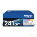 Brother TN | 241CMY | Żółty | Cyjan | Magenta | Kaseta z tonerem | 1400 stron