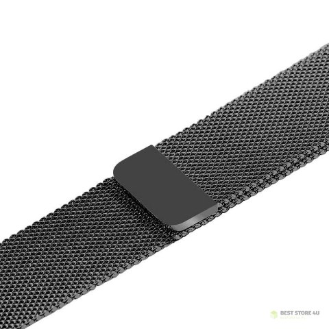 Crong Milano Steel - Pasek ze stali nierdzewnej do Apple Watch 38/40/41/42 mm (grafitowy) Crong Milano Steel - Pasek ze stali nierdzewnej do Apple Watch 38/40/41/42 mm (grafitowy)