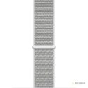 Crong Nylon - Pasek sportowy do Apple Watch 38/40/41/42 mm (Silver Grey)