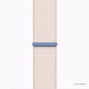 Crong Nylon - Pasek sportowy do Apple Watch 38/40/41/42 mm (Starlight)