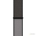 Crong Nylon - Pasek sportowy do Apple Watch 44/45/46/49 mm (Night Grey)