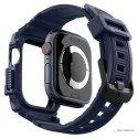 Spigen Rugged Armor Pro - Pasek z obudową do Apple Watch 10 46 mm (Navy Blue)