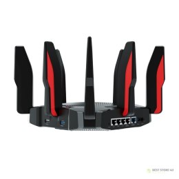 TP-LINK | Archer GX90 | 802.11ax | 574+1201+4804 Mbit/s | 10/100/1000 Mbit/s | Porty Ethernet LAN (RJ-45) 3 | Obsługa sieci mesh