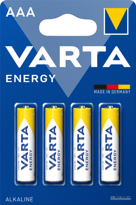 BATERIE ALKALICZNE VARTA R3 (AAA) ENERGY 4szt