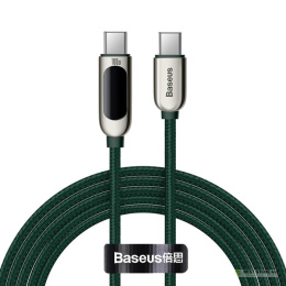 Baseus Display | Type-C USB-C Cable 5A 100W with Power Delivery Quick Charge 4.0 Display 2m