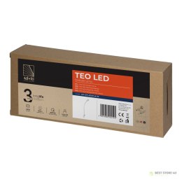 TEO lampka nocna LED, 1,8/7,5W, 90lm, 4000K, z USB, biała