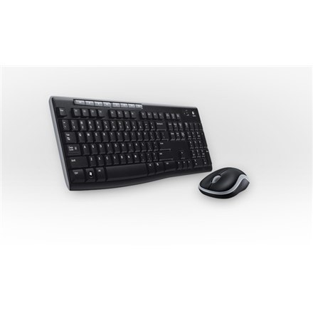 Zestaw klawiatury i myszy Logitech MK270, bezprzewodowy, mysz w zestawie, baterie w zestawie, USA, klawiatura numeryczna, USB, c