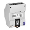 1-fazowy wskaźnik zużycia energii elektrycznej, 80A, 3 moduły, DIN TH-35mm