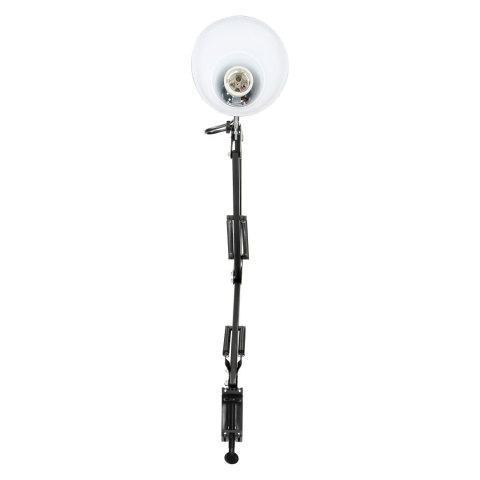 DIAN, lampa biurkowa przykręcana, 60W, E27, stalowa, czarna